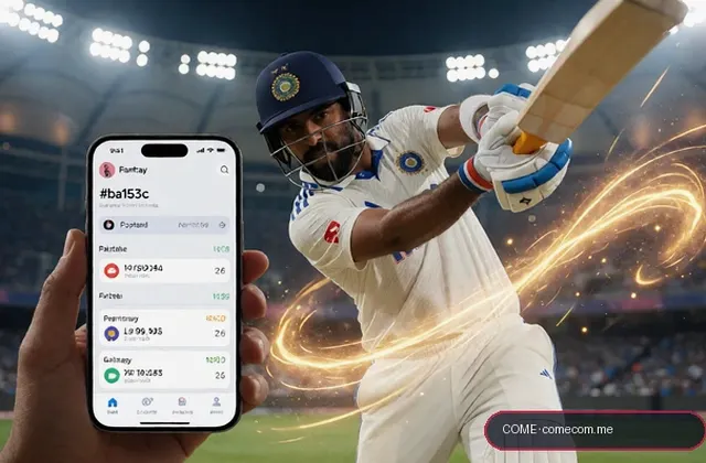 Come (come com) fantasy cricket & matchday visual 1